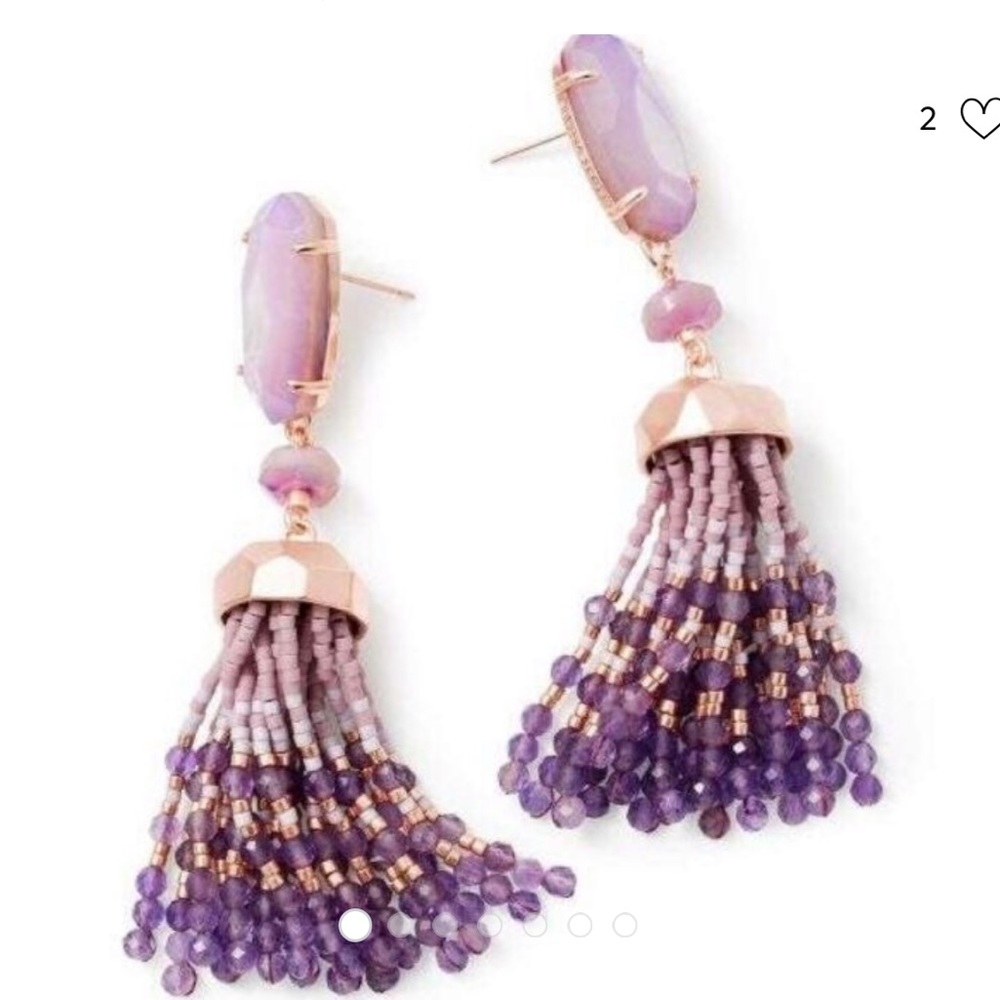 Kendra Scott Dove Tassel Earrings